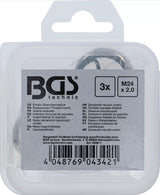 REPLACEMENT THREAD INSERTS | M24 X 2.0 MM | 3 PCS. (9438-1)