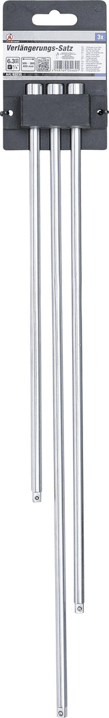 Ilgintuvų rinkinys | 6.3 mm (1/4") | 300 / 380 / 450 mm | 3 vnt. (92235)
