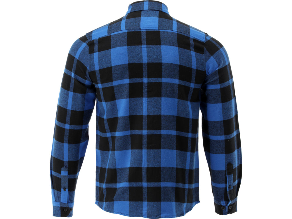 Flaneliniai marškiniai mėlyni | 100% medvilnė | 3XL dydis (YT-78811)