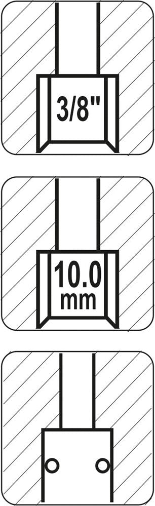 Быстросъёмное соединение 3/8" внутренняя резьба (гнездо)