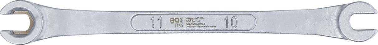 Специальный ключ для тормозных шлангов | 175 mm | 10 x 11 mm