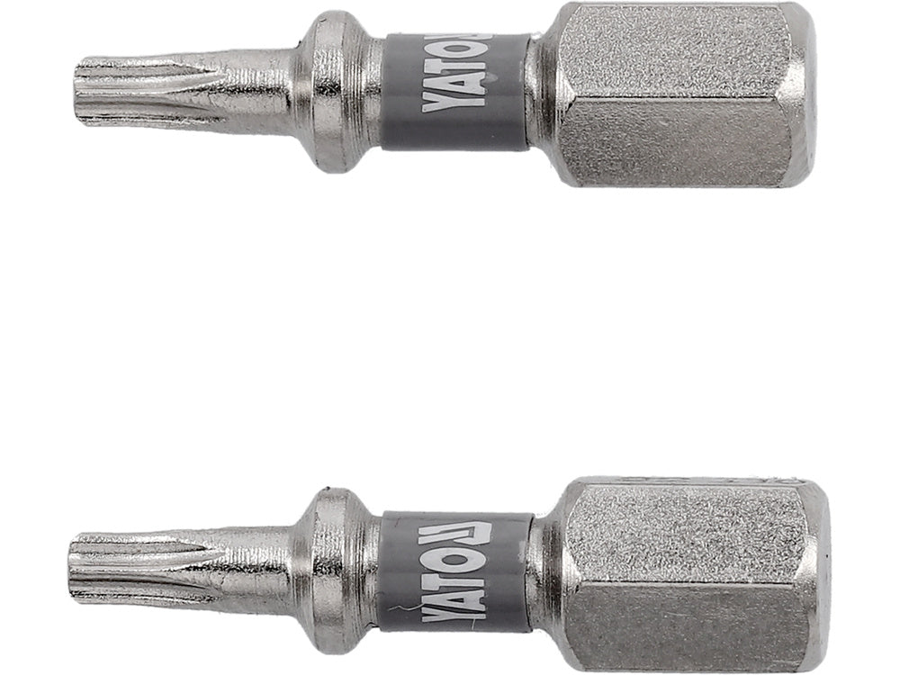Antgaliai | 6,3 mm (1/4") | S2 Ni | T-Star (Torx) T10 | 2 vnt. (YT-78011)