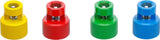 COLOUR CODED TYRE DEFLATING CAPS FOR TPMS VALVES | 4 PCS. (9271)