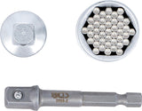 Daugiafunkcinė galvutė su adapterių rinkiniu | 10 mm (3/8") | 9 - 21 mm | 3 vnt. (92533)