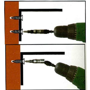 Antgalių laikiklis tiesus/šarnyrinis 94mm, 1/4"-1/4" (KH0604)