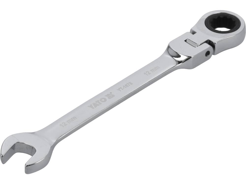 Raktas su terkšle vartoma galvute | 12 mm (YT-1678)