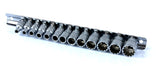 Galvučių rinkinys | Daugiafunkcinės | 6.3 mm (1/4") | 4-14 mm | 13 vnt. (KR144013)