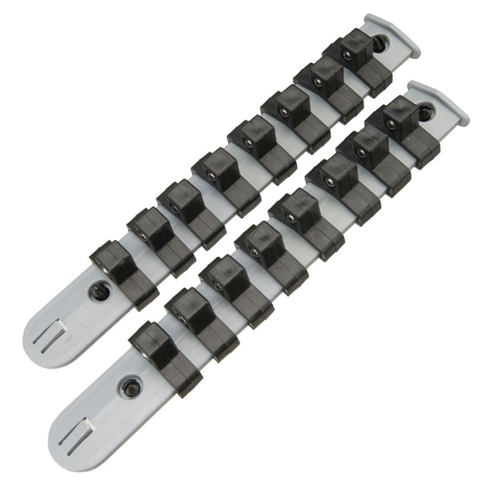 Держатели для головок 2 шт. (8x2) 16 зажимов 3/8"