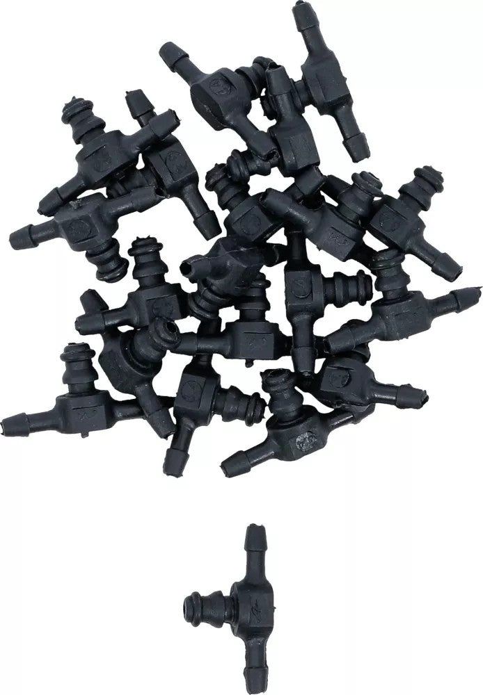Plastikinių jungčių rinkinys | T-forma | 20 vnt. (8107-20)
