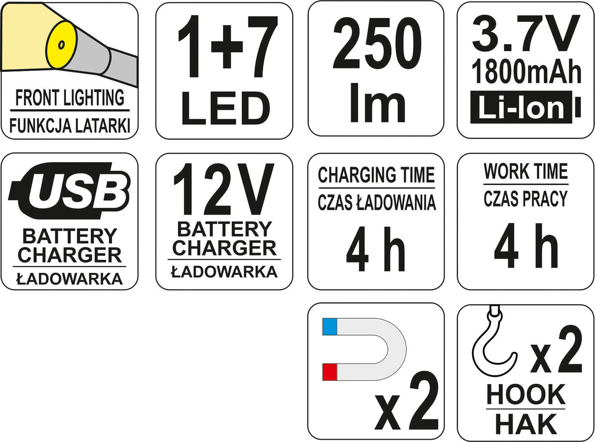 Рабочая лампа | 3W COB LED