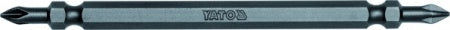 Antgalis kryžminis dvipusis 1/4"x110MM, dydis PH1-PH1, S2 20 vnt. (YT-7888)