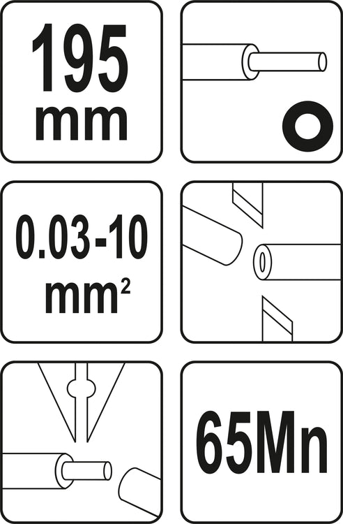 Automatinės izoliacinės replės | 0.03-10 MM2 (YT-22753)
