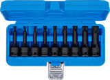 Ударные биты | 12,5 mm (1/2") | T-Star (Torx) T20 - T70 | 9 шт.