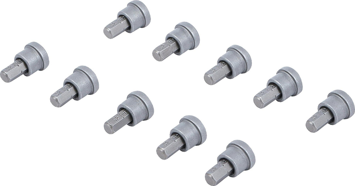Antgaliai / ribotuvai | gipso plokštėms | 6.3 mm (1/4") | Kryžminiai PH 2 | 10 vnt. (50408)