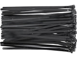 Suveržimo dirželiai juodi | 7,6X250 mm | 50 vnt (YT-70674)