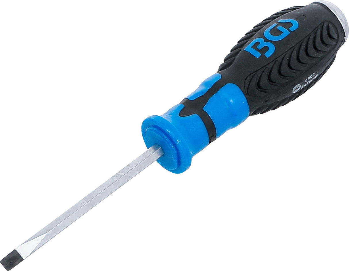 SCREWDRIVER | SLOT SL 5 MM | BLADE LENGTH 75 MM (4902)