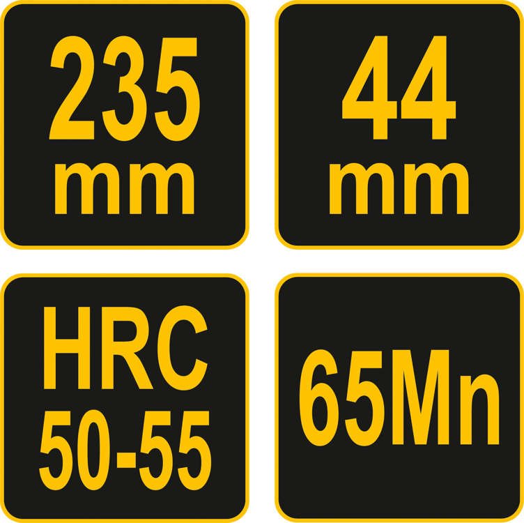 Рубанок металлический | лезвие 44 mm | 235 mm