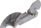 TWIN SCREWPITCH GAUGE, 52 BLADES | METRIC 0.25 - 6.0 MM, WHITWORTH 4G - 62G (3069)
