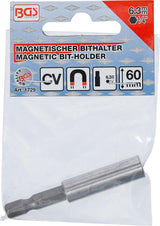 Магнитный держатель бит | внешний шестигранник 6,3 mm (1/4") | 60 mm