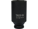 IMPACT SOCKET DEEP 1/2"X32MM (YT-1052)