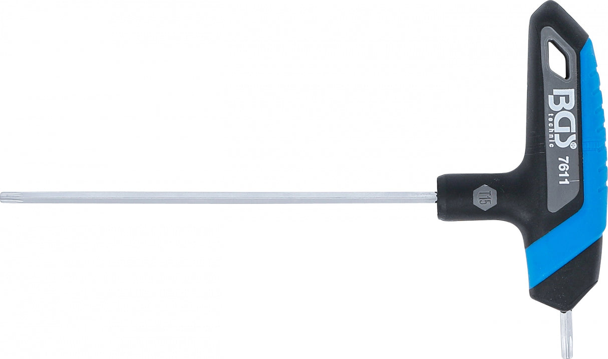 Atsuktuvas su T formos rankena | T-Star (Torx) | T15 (7611)