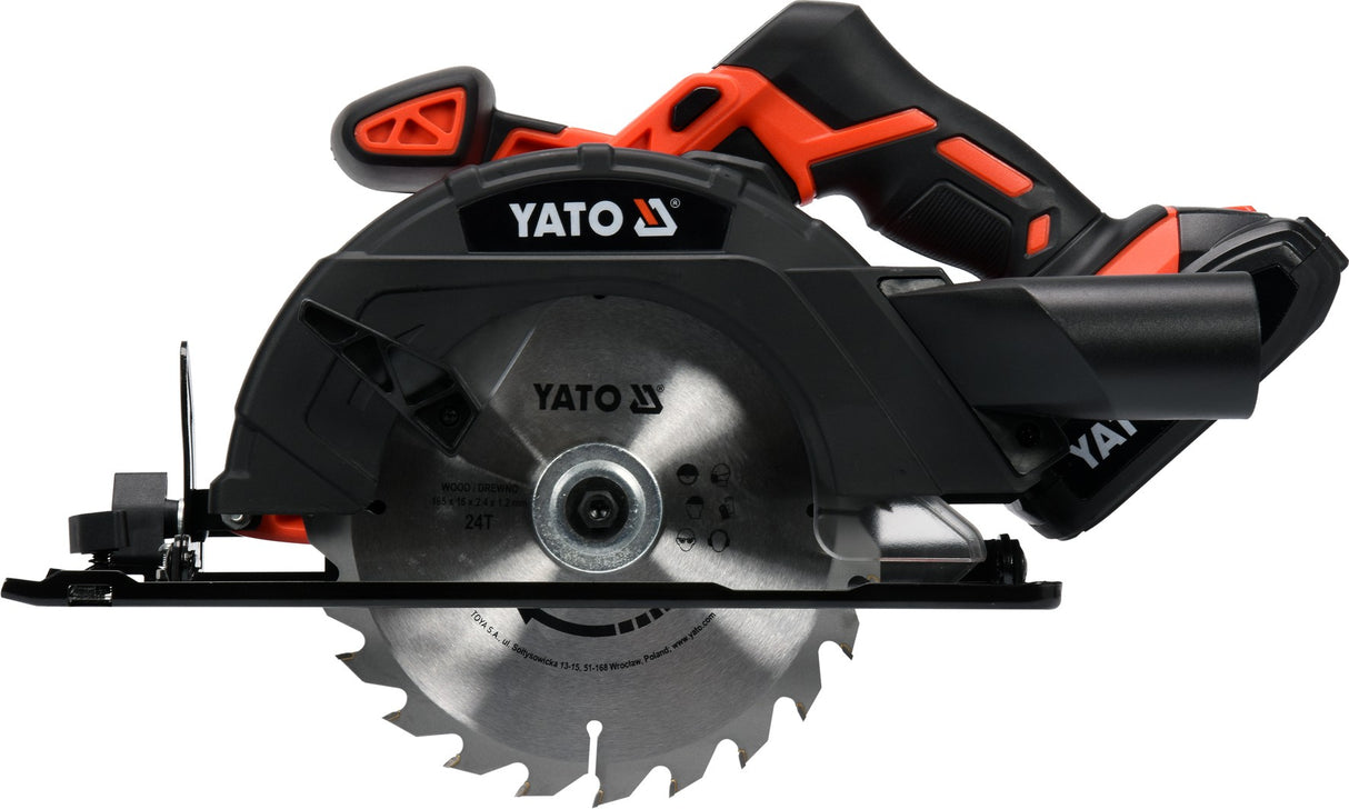 CIRCULAR SAW 18V 165MM - 2AH (YT-82810)