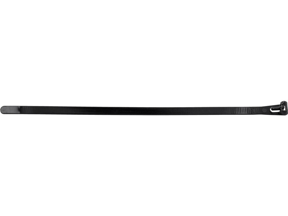 Suveržimo dirželiai juodi | 7,6X250 mm | 50 vnt (YT-70674)
