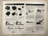 Aerografas su kompresorium | automatinis | 12V | 12L/min (AB12A)
