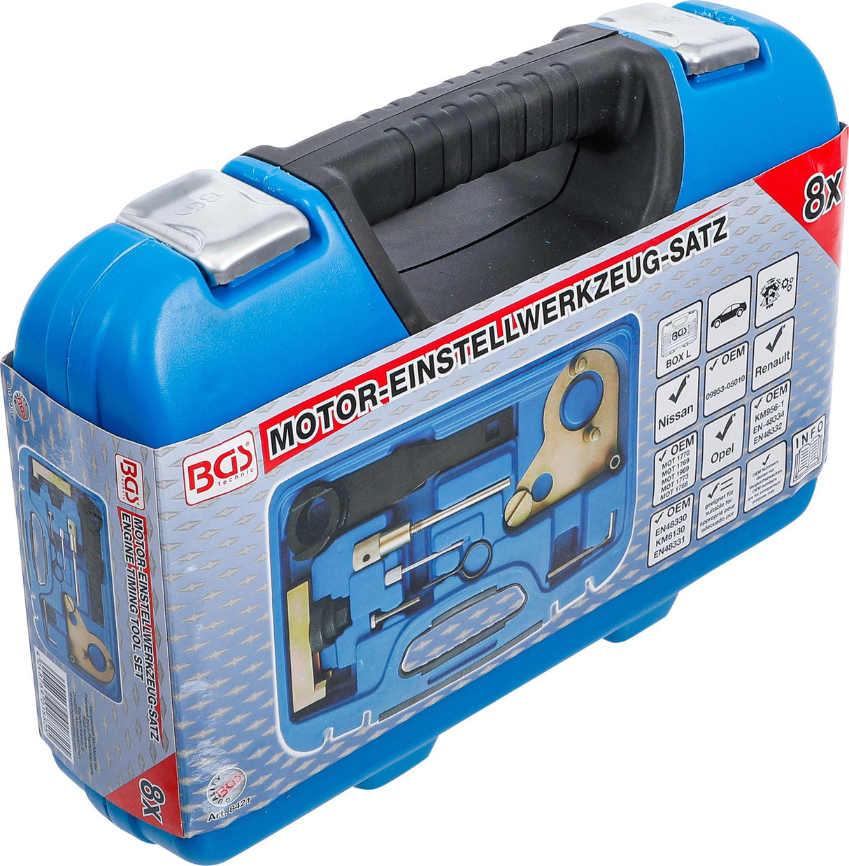 ENGINE TIMING TOOL SET | FOR NISSAN, RENAULT, OPEL / VAUXHALL (8421)