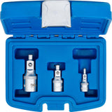 Magnetinių ilgintuvų rinkinys | 6.3 mm (1/4") / 10 mm (3/8") / 12,5 mm (1/2") (198)