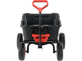 Sodo vežimėlis su savivarčiu XL 350 kg, 10 colių ratai (YT-86960)
