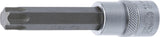 Antgalis įpresuotas į galvutę | ilgis 100 mm | 12,5 mm (1/2") | T-star (Torx) T60  (4476)