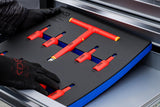 Чехол для инструментов 2/3: VDE набор бит | 12,5 mm (1/2") | T-Star (Torx) T20 - T55 | 10 шт.