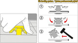 TILE LEVELING CLIPS | 6-9 MM | 100 PCS. (04677)