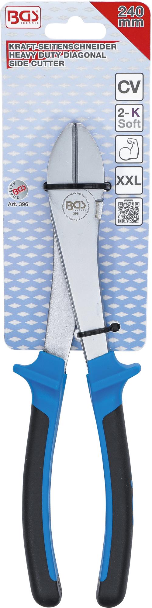 Replės šoninio kirpimo | didelio našumo | 240 mm (396)