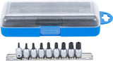 Antgalių rinkinys | 6.3 mm (1/4") | T-Star 5-kampiai (Torx) | 9 vnt. (2355)