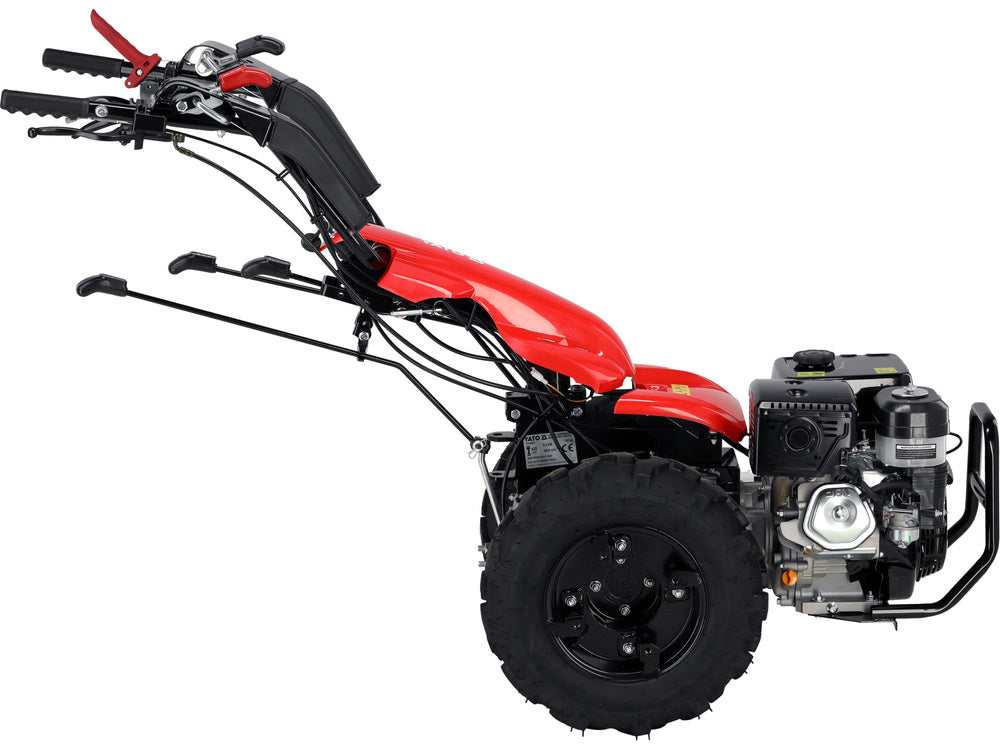 Sodo traktorius benzininis | motoblokas | 420 CM3 (YT-85851)