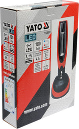 Darbo lempa | COB+1Led / 180 LUM | LED MAGNET | Aku Li-Ion (YT-08502)
