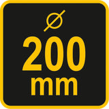 CHIMNEY BRUSH WIT IRON BALL 10M W200 K18 (73034)