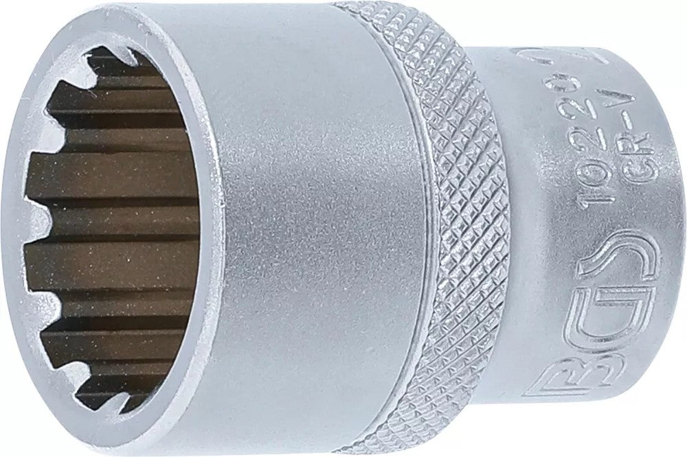 SOCKET, GEAR LOCK | 12.5 MM (1/2") DRIVE | 20 MM (10220)
