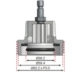 Adapteris Nr. 9 BGS 8027, 8098 |  Audi, BMW, Porsche, VW (8027-9)