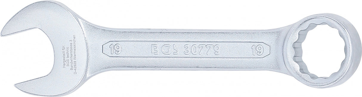 COMBINATION SPANNER | EXTRA SHORT | 19 MM (30779)