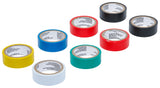 Izoliacinių įvairiaspalvių juostų rinkinys 18 mm x 3 m | 8 vnt (80838)