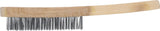 HANDHELD BRUSH | STEEL WIRE | 5-ROWS | 300 MM (3073)