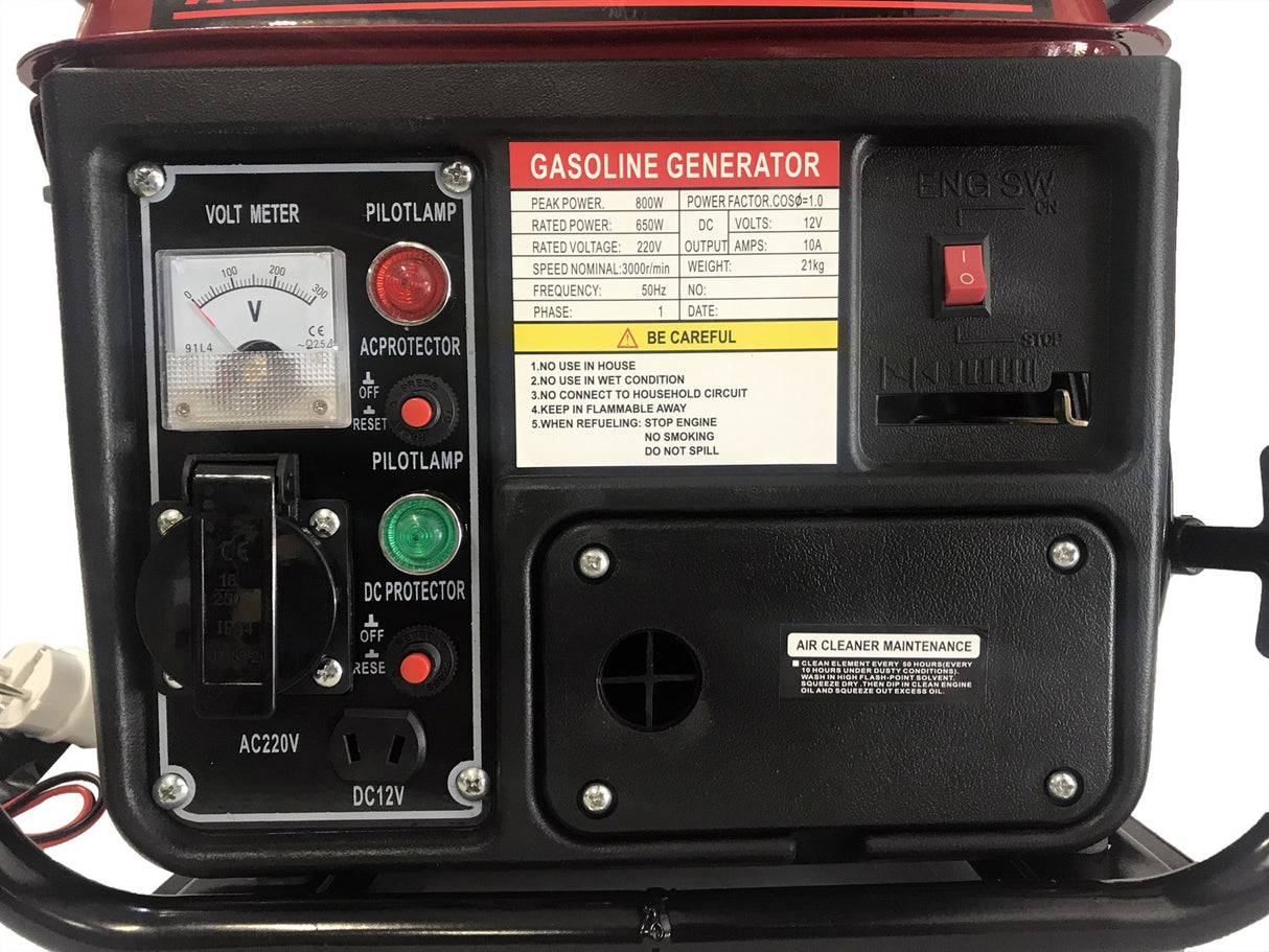 Бензиновый генератор | AC/DC | 750W 2KM 230V