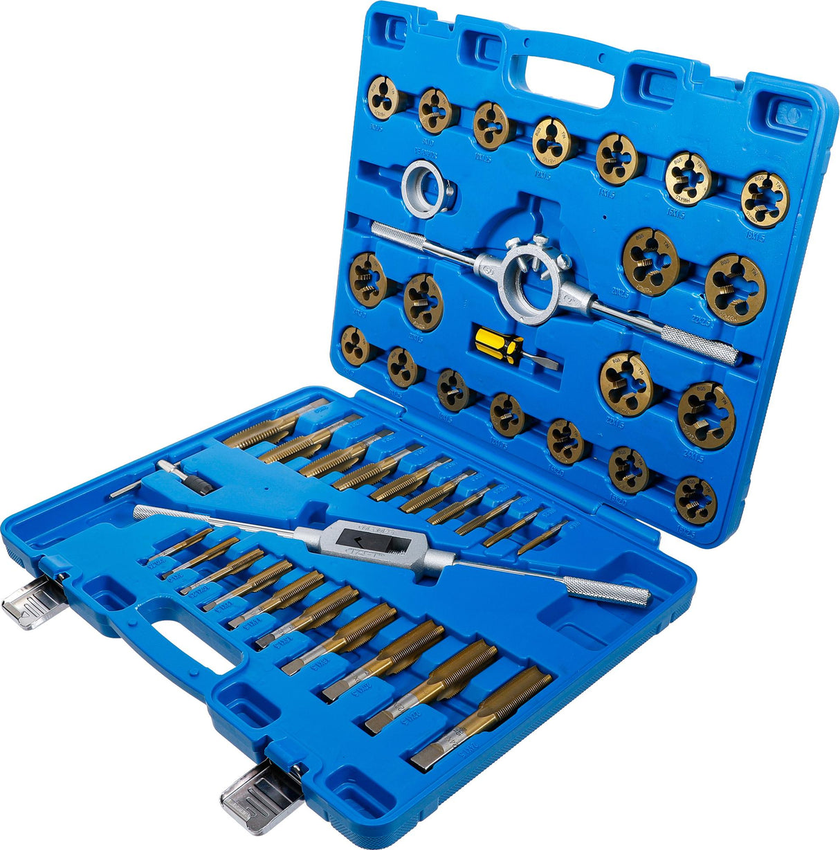 TAP AND DIE SET | TIN-COATED | M6 - M24 | 45 PCS (1899)