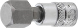 Antgalis įpresuotas į galvutę | 6,3 mm (1/4") | hex šešiakampis 12 mm (2161-12)