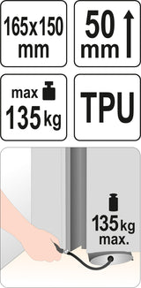 Pripučiama montavimo pagalvė | 165 x 150 mm (YT-67381)