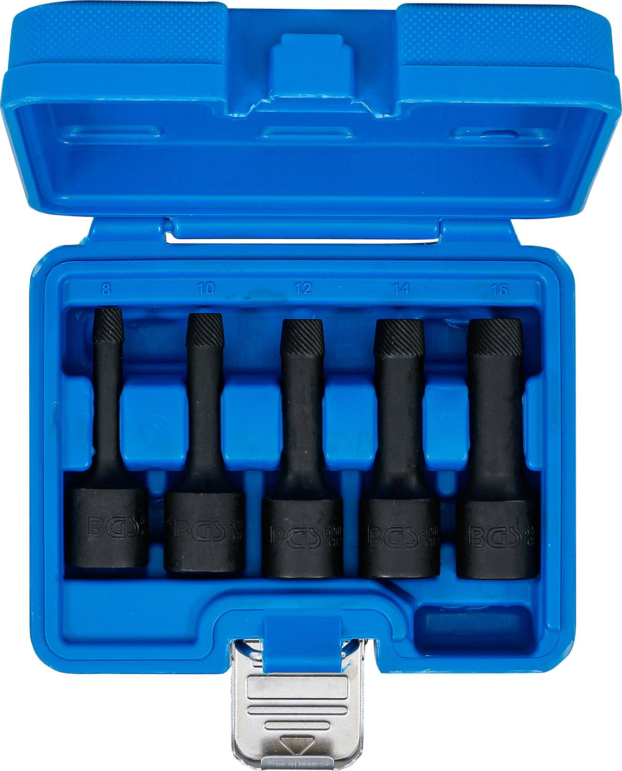Specialus antgalių rinkinys / sraigtiniai ištraukikliai | 12,5 mm (1/2") | 8 - 16 mm | 5 vnt. (5261)
