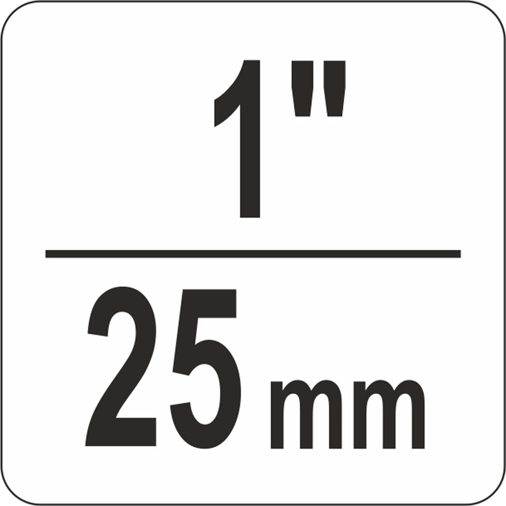 Струбцина с винтом "C" типа 1", 25 mm